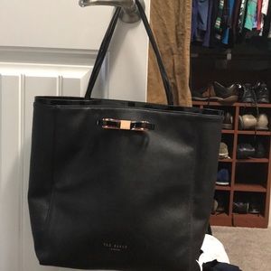 Final reduction Ted Baker Black Tote like new